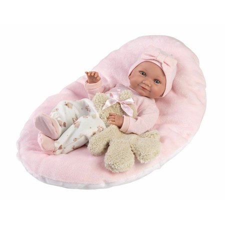 Llorens 73808 NEW BORN HOLIKA - realistick panenka miminko s celovinylovm tlem  40 cm